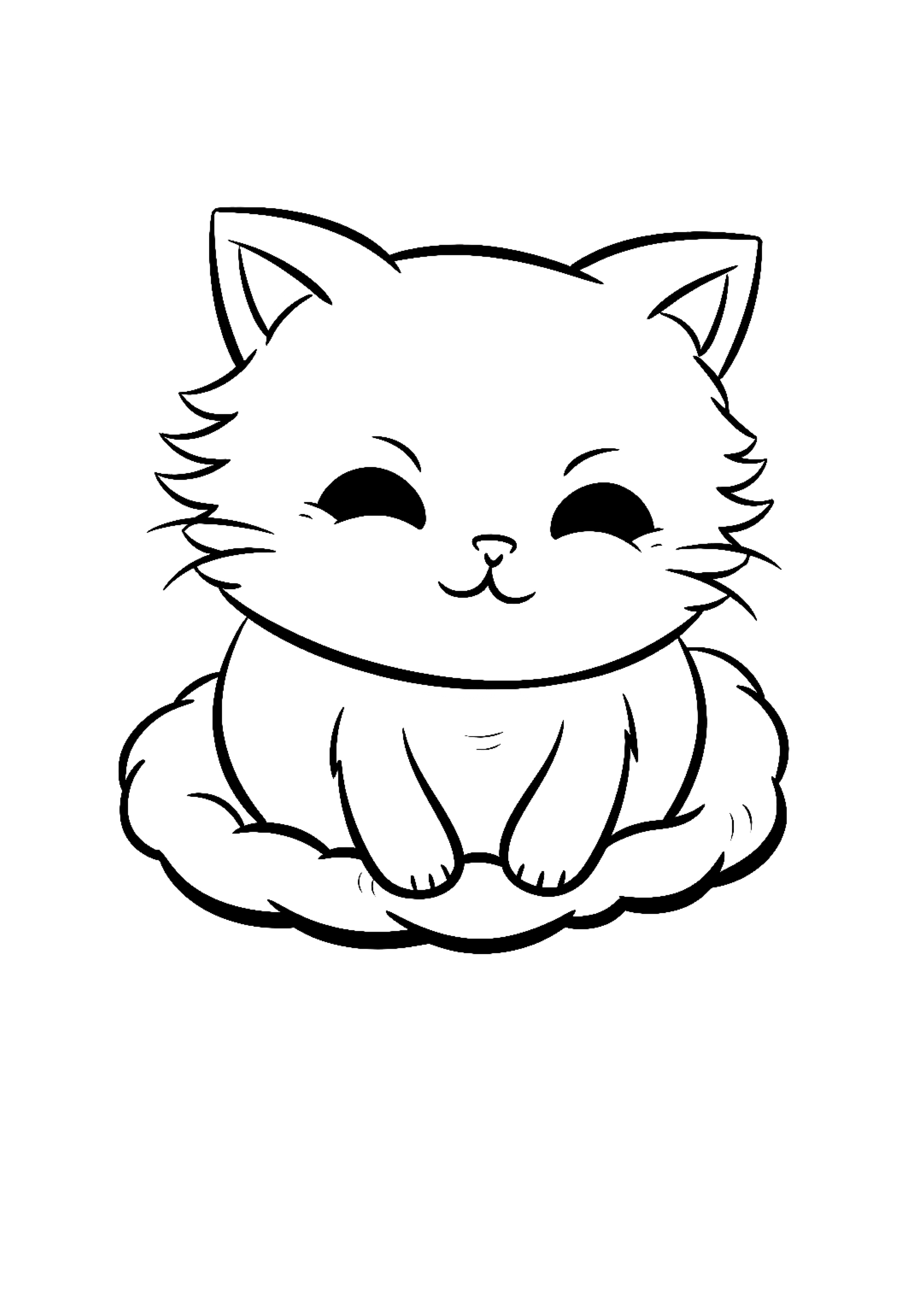 Kitten Coloring Pages for Kids.jpg