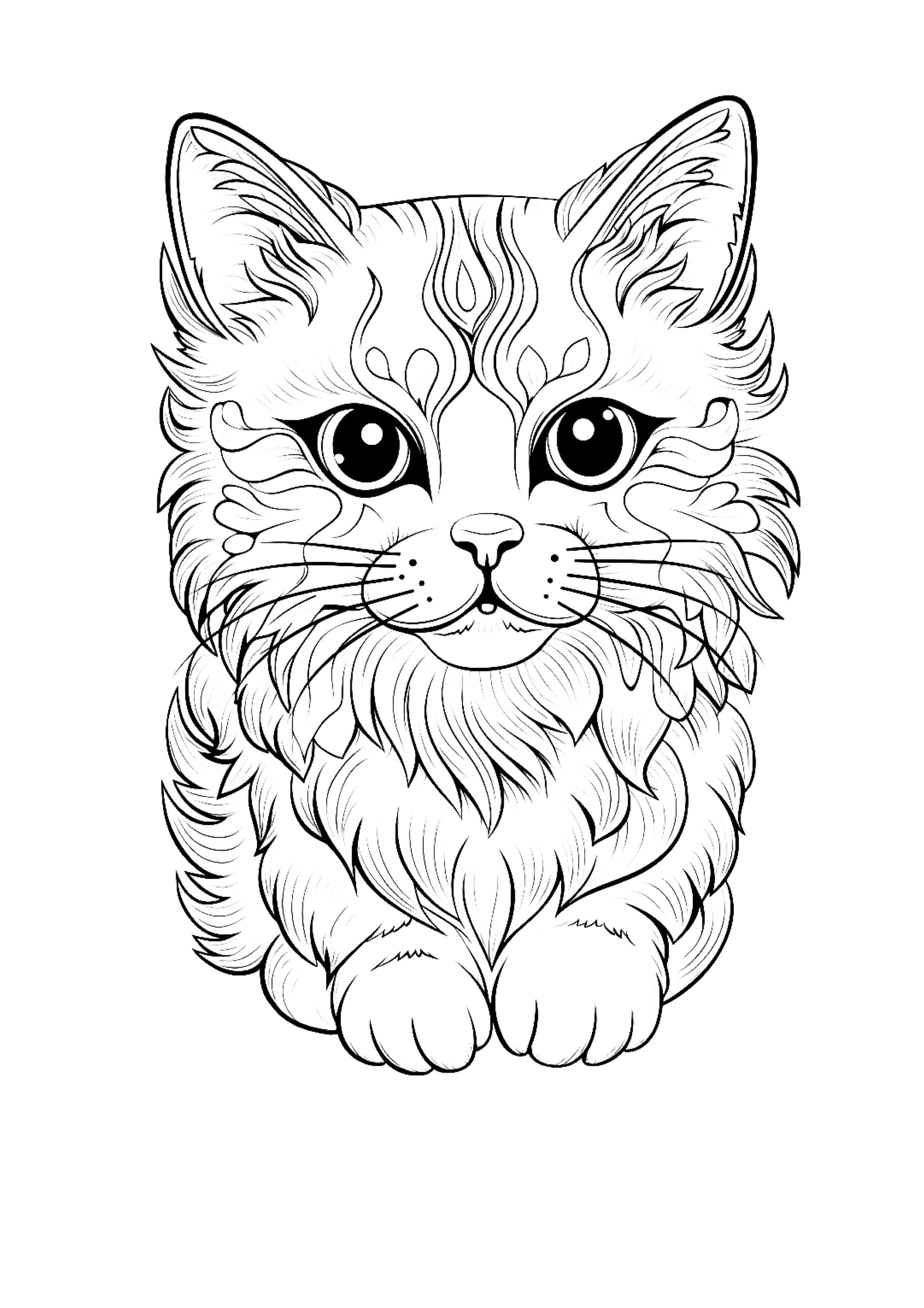cartoon Kitten Coloring Pages for Kids.jpg