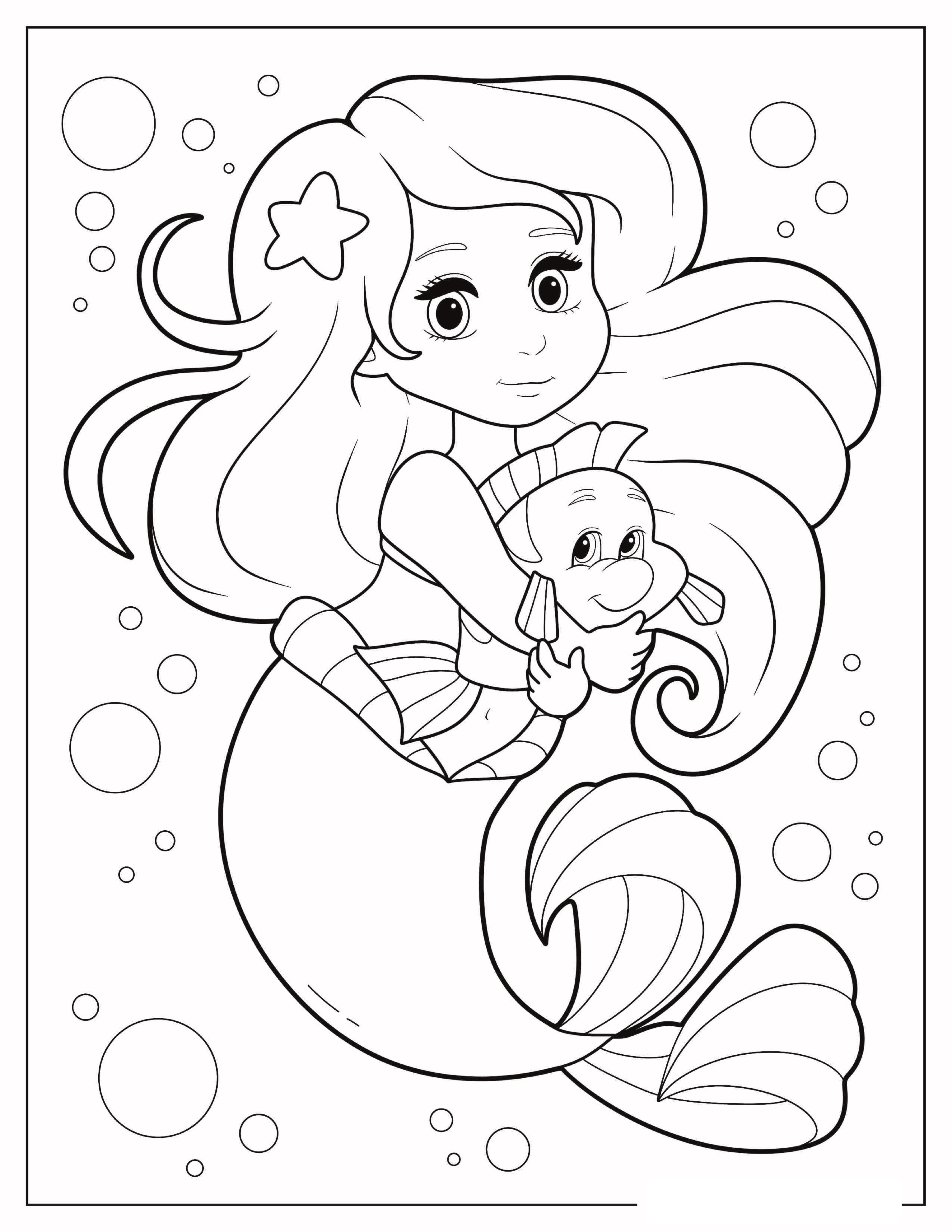 Young-Ariel-Holding-Flounders-Coloring-In.jpg